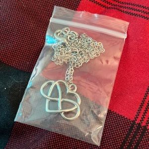 Women’s infinity heart necklace